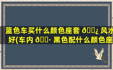 蓝色车买什么颜色座套 🌿 风水好(车内 🌷 黑色配什么颜色座套好看)